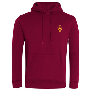 Abbey School Hoodie Maroon