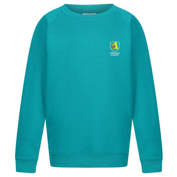 Acresfield Primary Sweatshirt Jade (Special Order - 3 Week Delivery)