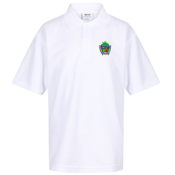 Farndon Pre-School Polo Shirt White