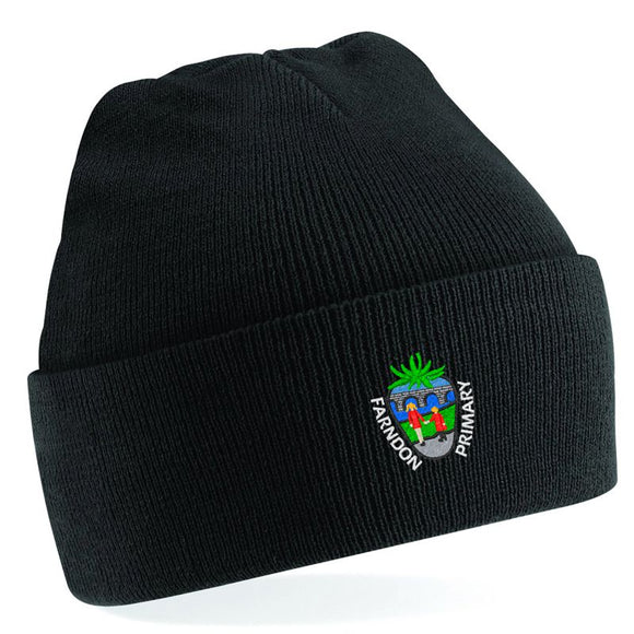 Farndon Primary Junior Beanie Black