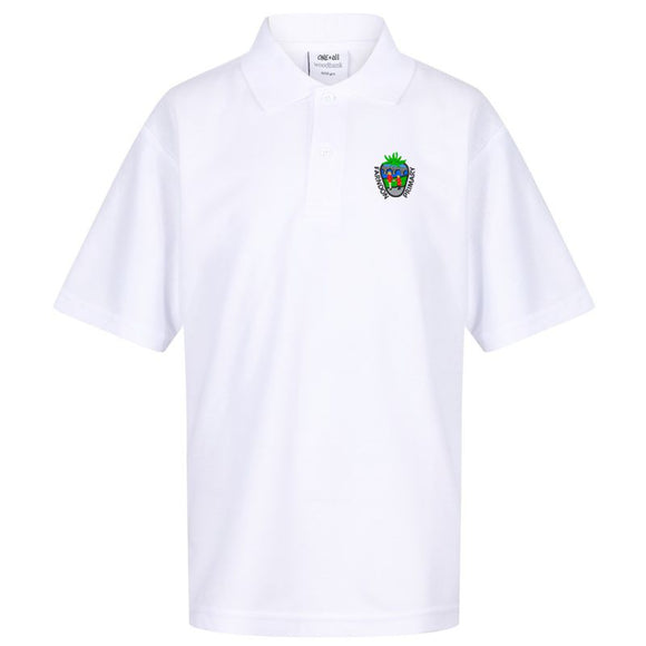 Farndon Primary Polo Shirt White