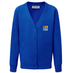 *NEW LOGO* Hinderton Cardigan Royal