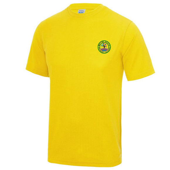 *NEW LOGO* Whitby Heath 'Cool' PE T-Shirt Sun Yellow