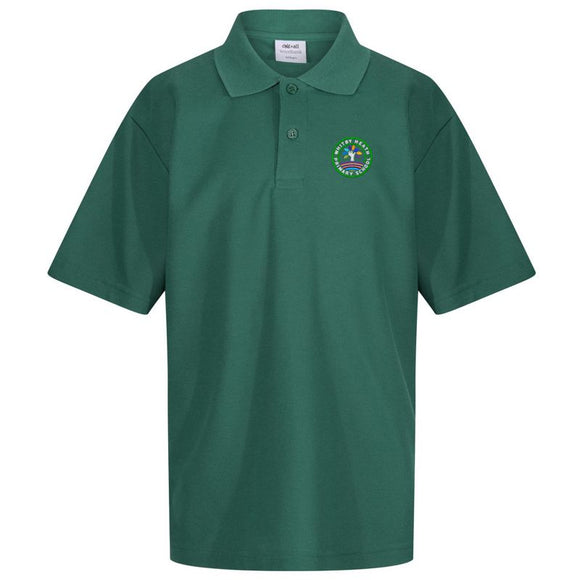 *NEW LOGO* Whitby Heath Polo Bottle Green