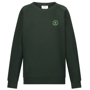 *NEW LOGO* Whitby Heath Sweatshirt Bottle Green